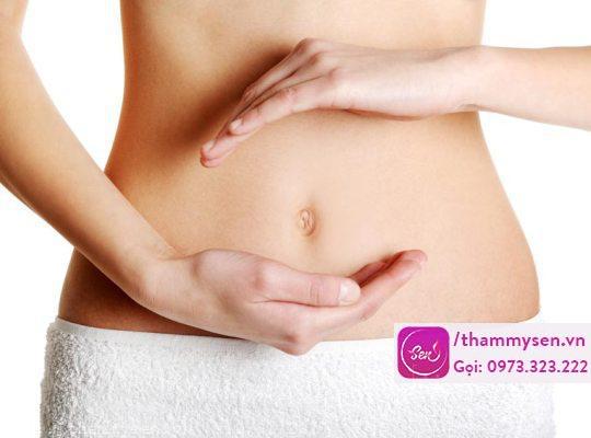 triệt lông bụng hiệu quả