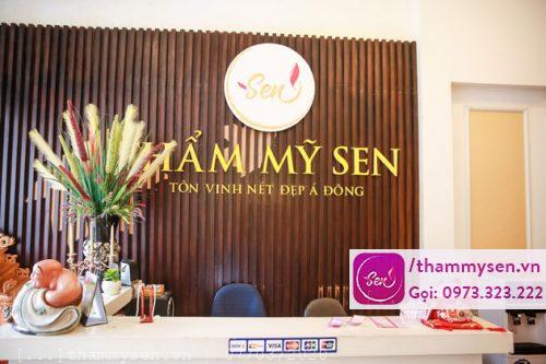 Quầy thẩm mỹ sen tại Hà Nội