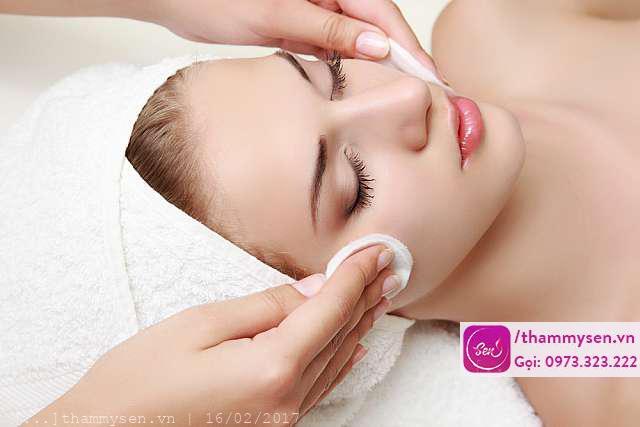 chăm sóc da mặt kết hợp các loại thảo dược