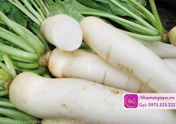Bí quyết trị mụn tuổi dậy thì với củ cải trắng Bí quyết trị mụn