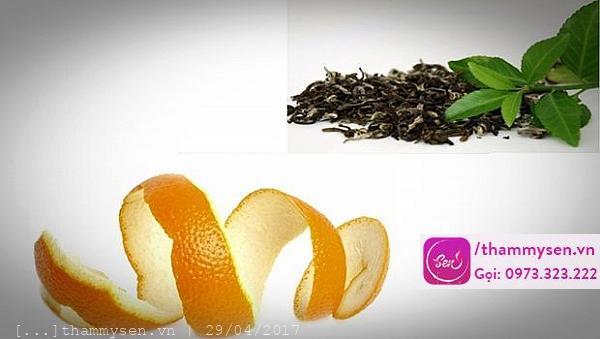 Mặt nạ trắng da trà xanh