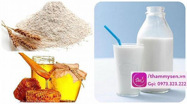 Tắm trắng toàn thân bằng bột mì