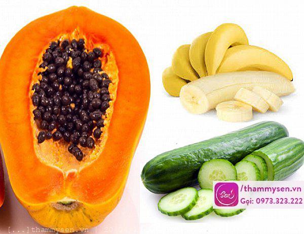 Cách làm trắng da bằng dưa chuột