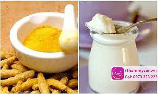 Cách trị mụn bọc ở mũi bằng bột nghệ và sữa chua cấp tốc Cách trị mụn bọc nhanh nhất