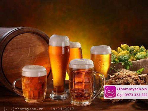 Cách trị mụn nhanh nhất với bia tươi Cách trị mụn nhanh nhất với bia tươi
