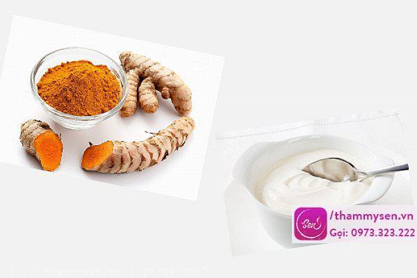Cách trị thâm mụn hiệu quả bằng nghệ tươi và sữa chua không đường cách trị thâm mụn hiệu quả