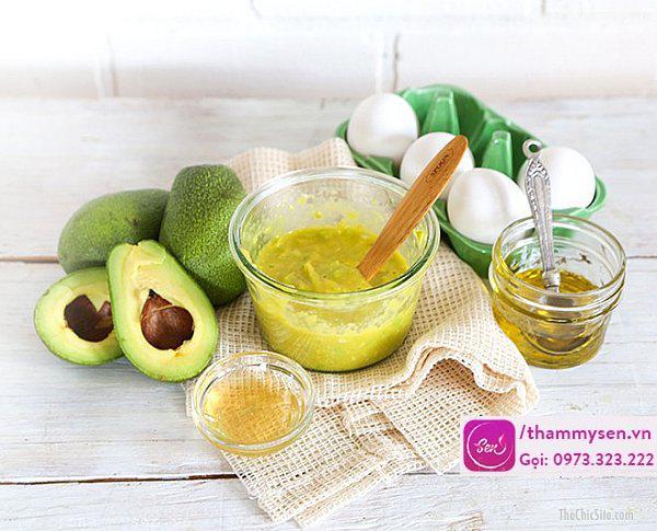 Mặt nạ trắng da từ trứng gà