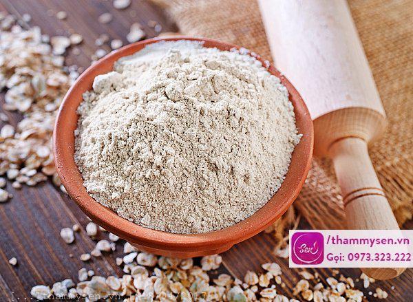 tắm trắng toàn thân bằng bột yến mạch