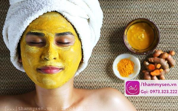 Cách trị mụn bằng bột nghệ hiệu quả