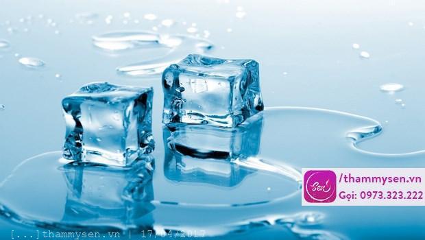 Cách trị mụn bằng đá lạnh tại nhà