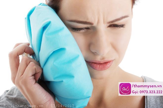 Cách trị mụn bằng đá lạnh tại nhà