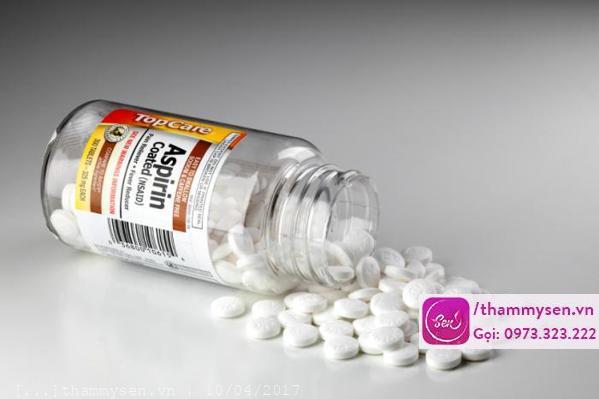 Trị mụn bằng aspirin