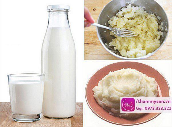 Mặt nạ trắng da trị thâm