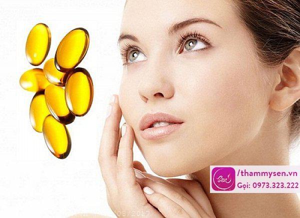 Trị vết thâm mụn cấp tốc bằng vitamin E Trị vết thâm mụn cấp tốc bằng vitamin E