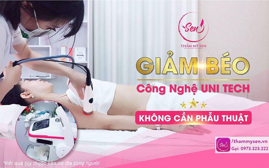 giảm béo toàn thân với công nghệ unitech