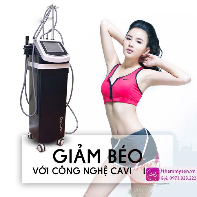 giảm mỡ vai bằng Cavi Lipo