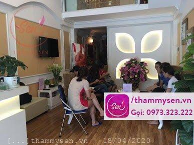 Hình ảnh khách hàng tại Thẩm mỹ Sen
