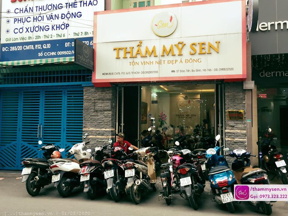 Khách hàng điều trị sẹo thâm bằng laser tại Hồ Chí Minh