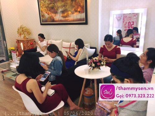 Khách hàng tại thẩm mỹ Sen thành phố hồ chí minh