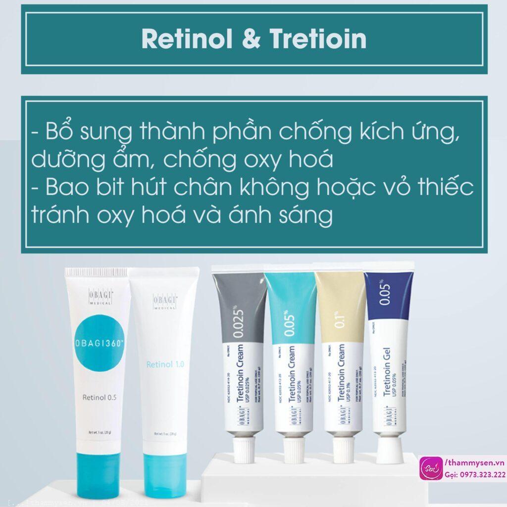 Retinol/tretinoin Muốn dùng tốt retinol trong skincare mình cần biết nó là gì
