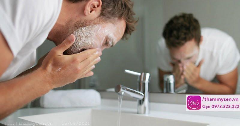 nam giới có nên cạo lông mặt