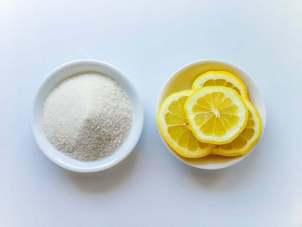 Tẩy ria mép tại nhà bằng chanh và đường