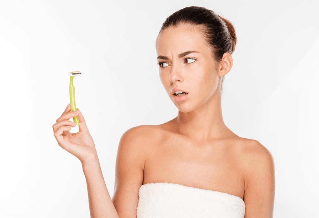Cạo lông thật kỹ trước khi triệt sẽ tốt hơn