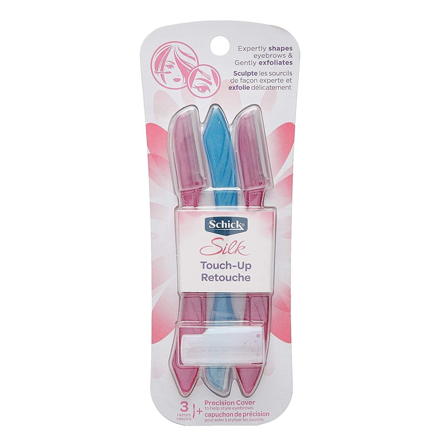 schick-hydro-silk-touch-up-multiurpose-tẩy tế bào chết-da-dụng cụ Tẩy lông tại nhà