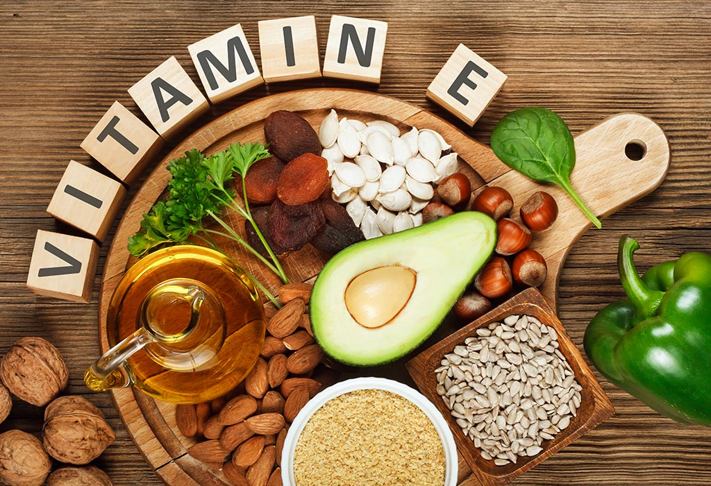 dầu dừa và vitamin E