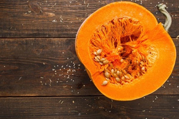 Bí ngô và bột gạo Bí ngô và bột gạo